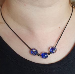 magic bead necklace wax cotton